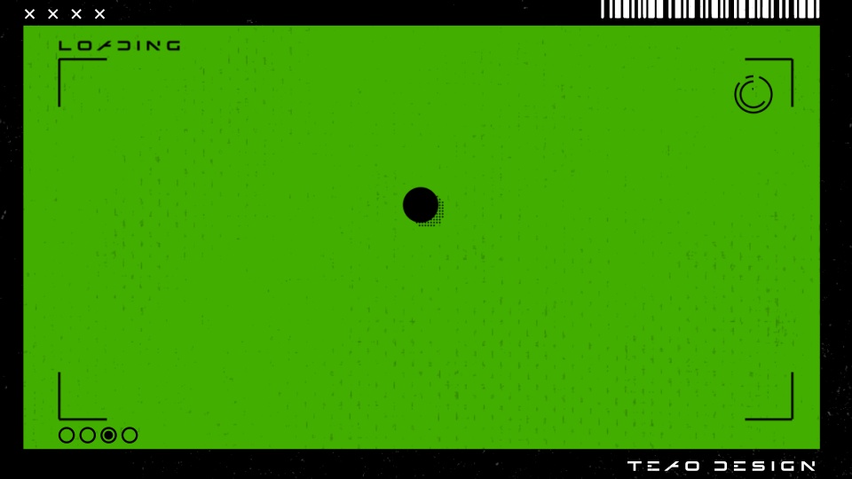 【待機画面】シンプルなループアニメーション【Animation】