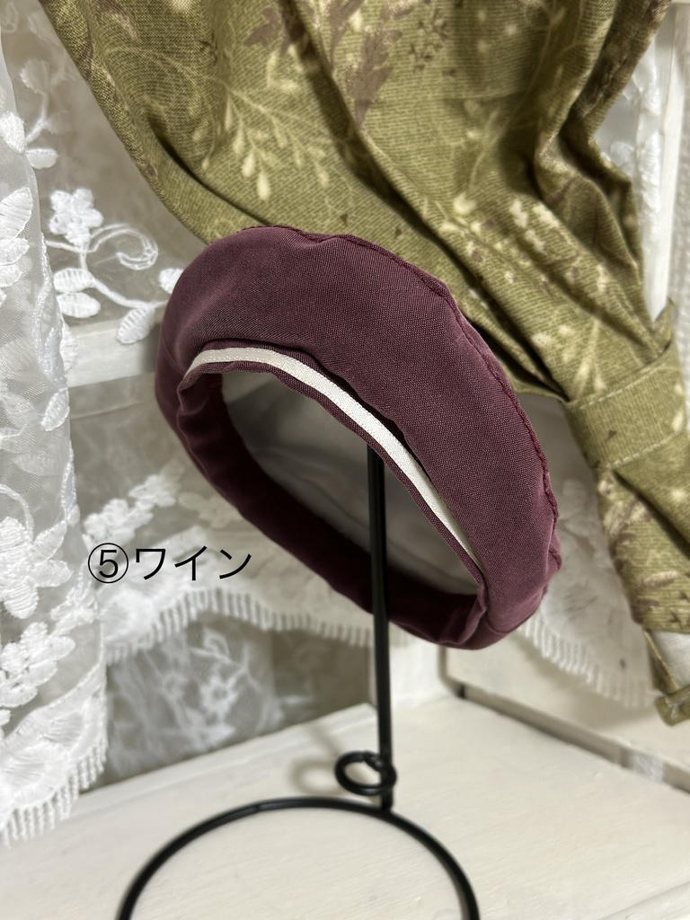 クラシカルベレー帽