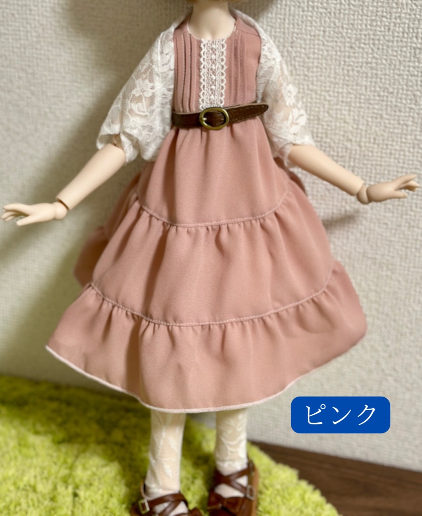 ティアードワンピースセット