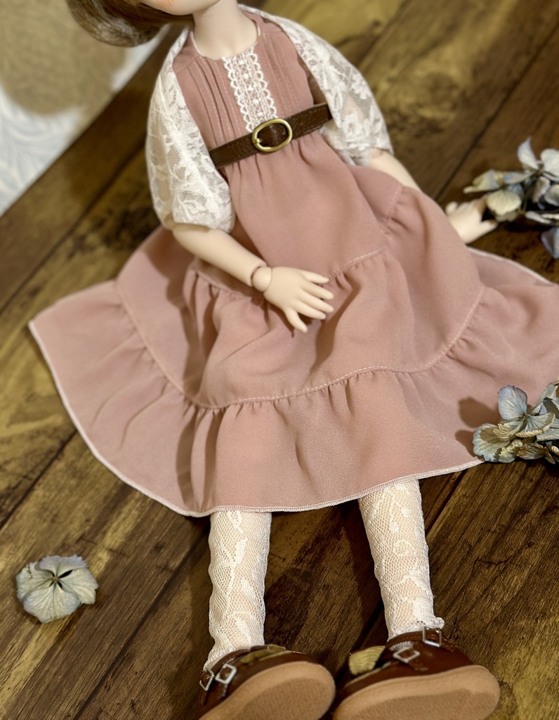 ティアードワンピースセット