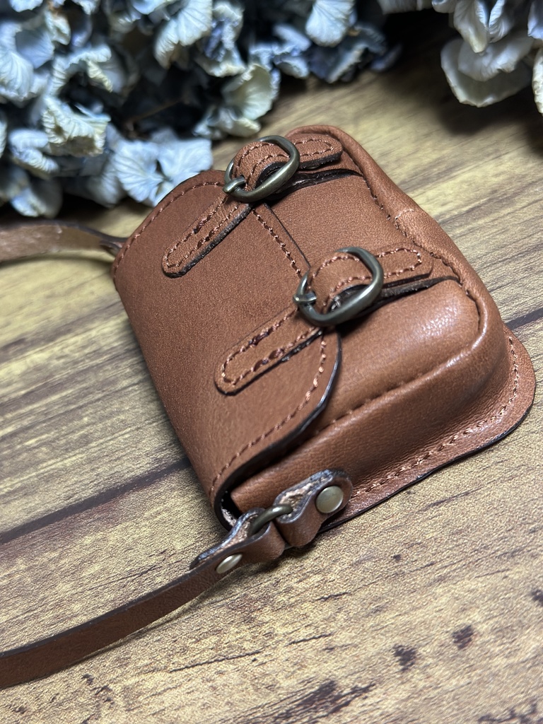 本革ダブルベルト鞄 60センチサイズ