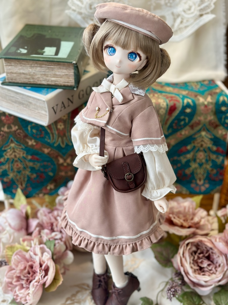 本革シングルベルト鞄 60センチドールサイズ