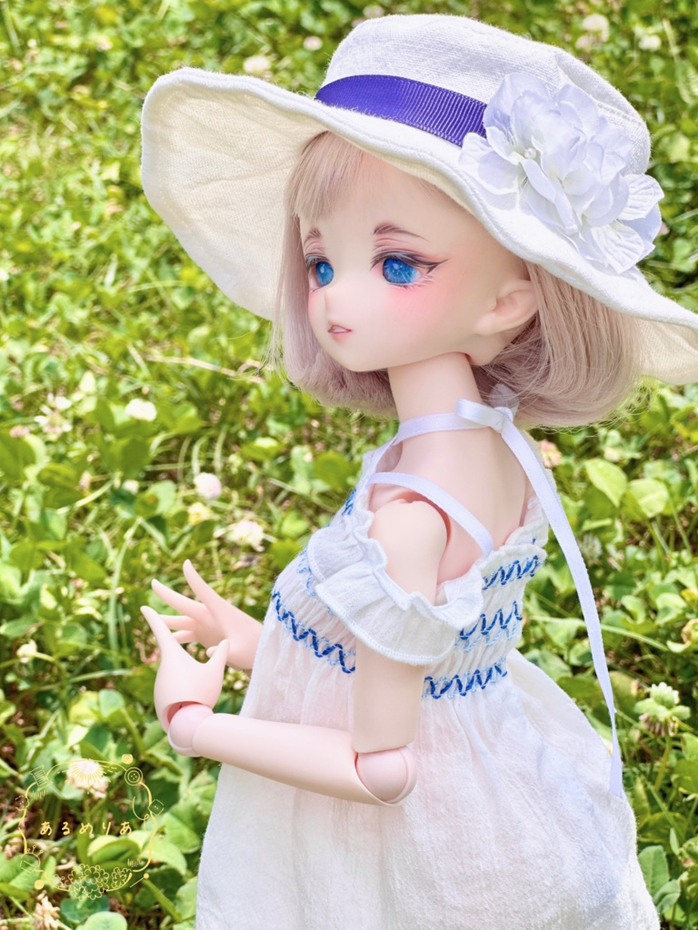 スモッキングサマーワンピース