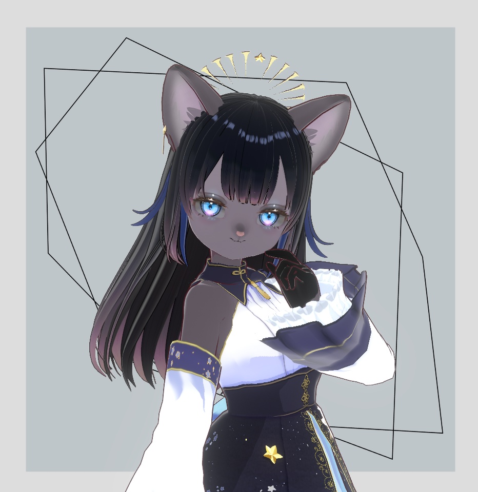 【3Dモデル】シドゥスの娘【Vroid】