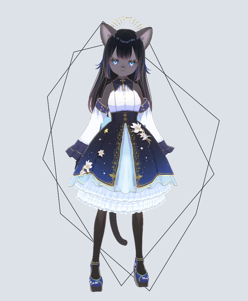 【3Dモデル】シドゥスの娘【Vroid】