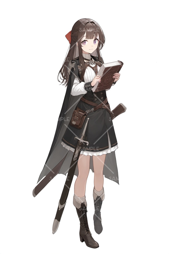 【立ち絵】No.001＿少女＿ファンタジー