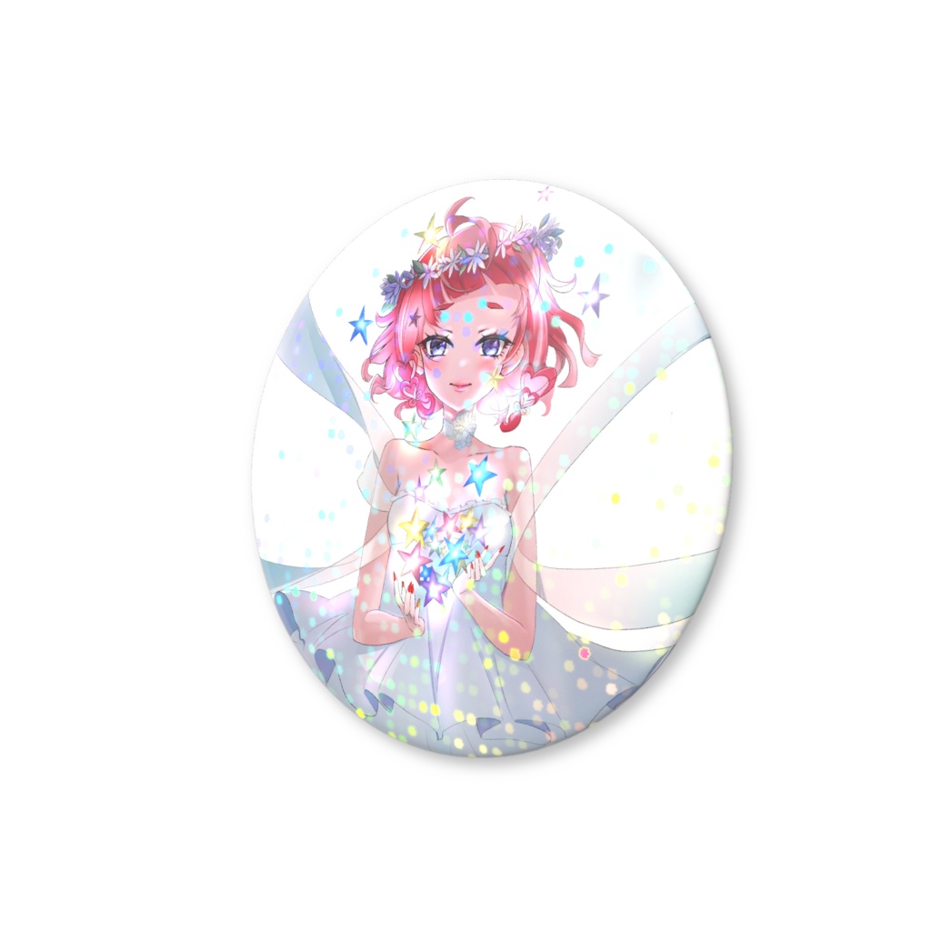 小さな光 缶バッチ