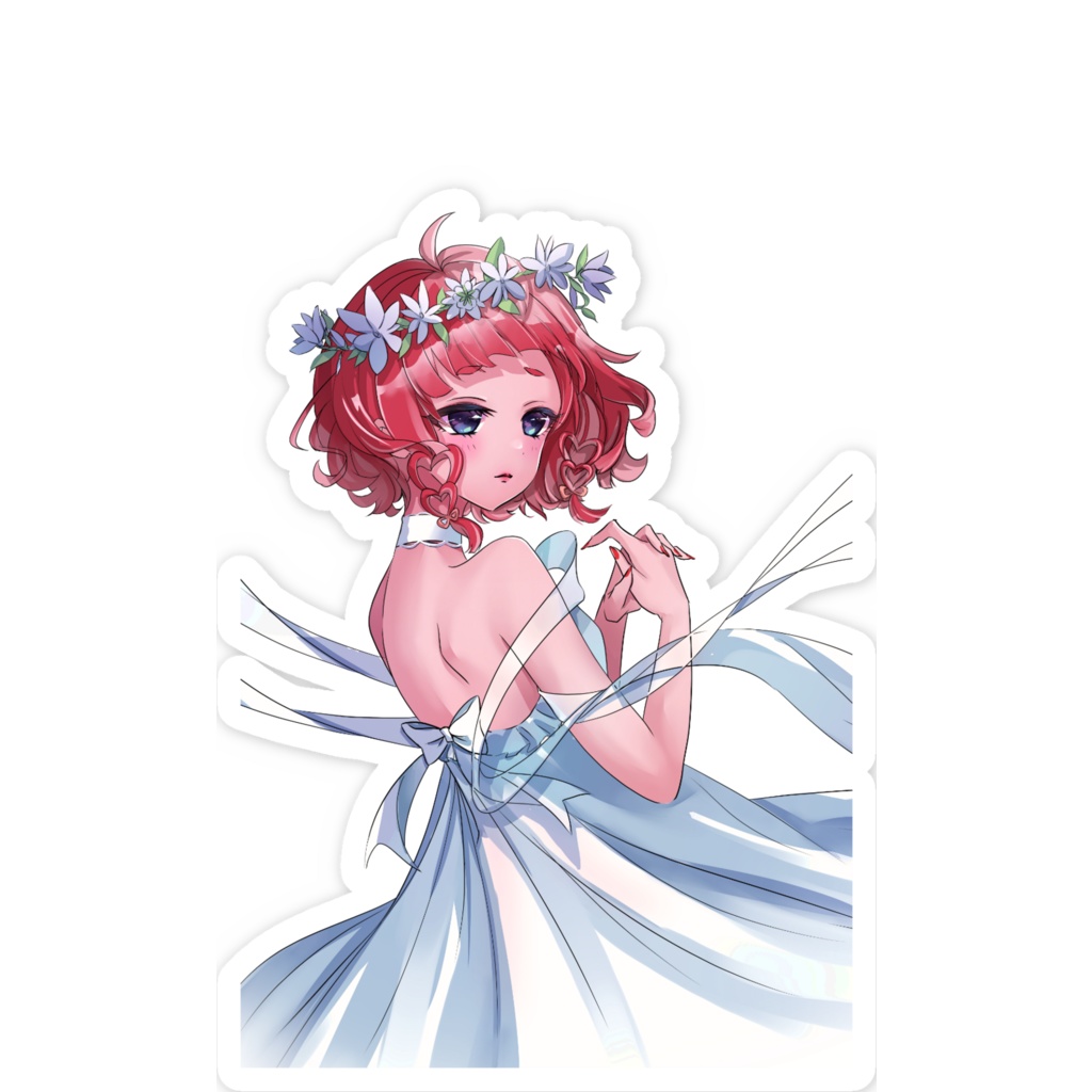 小さな光 スマホステッカー