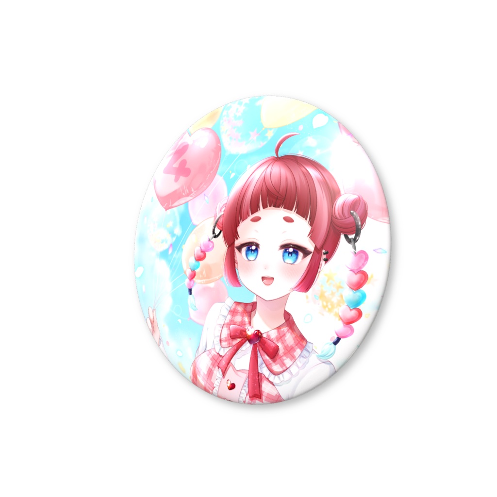 4th anniversary 記念缶バッチ