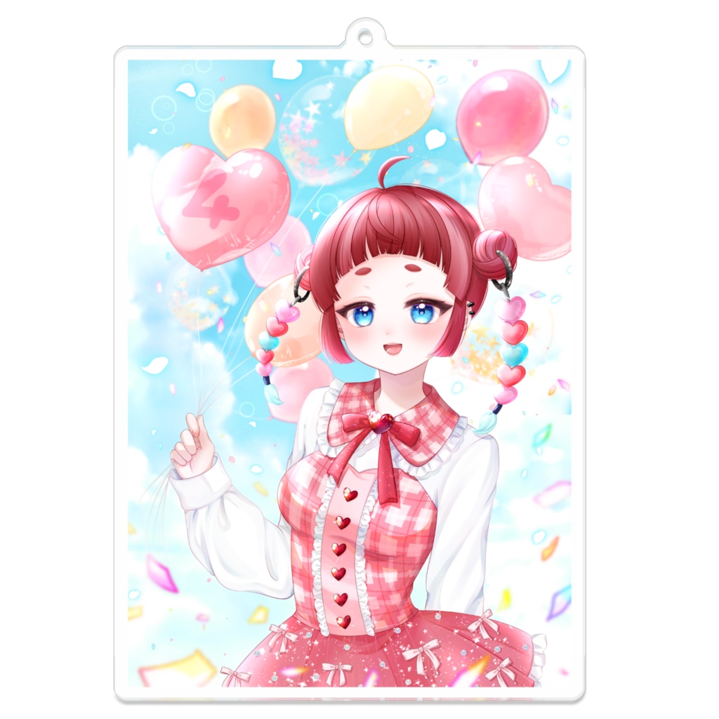4th anniversary アクリルキーホルダー