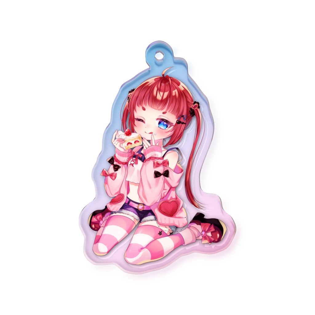 誕生日記念☆オーロラアクキー