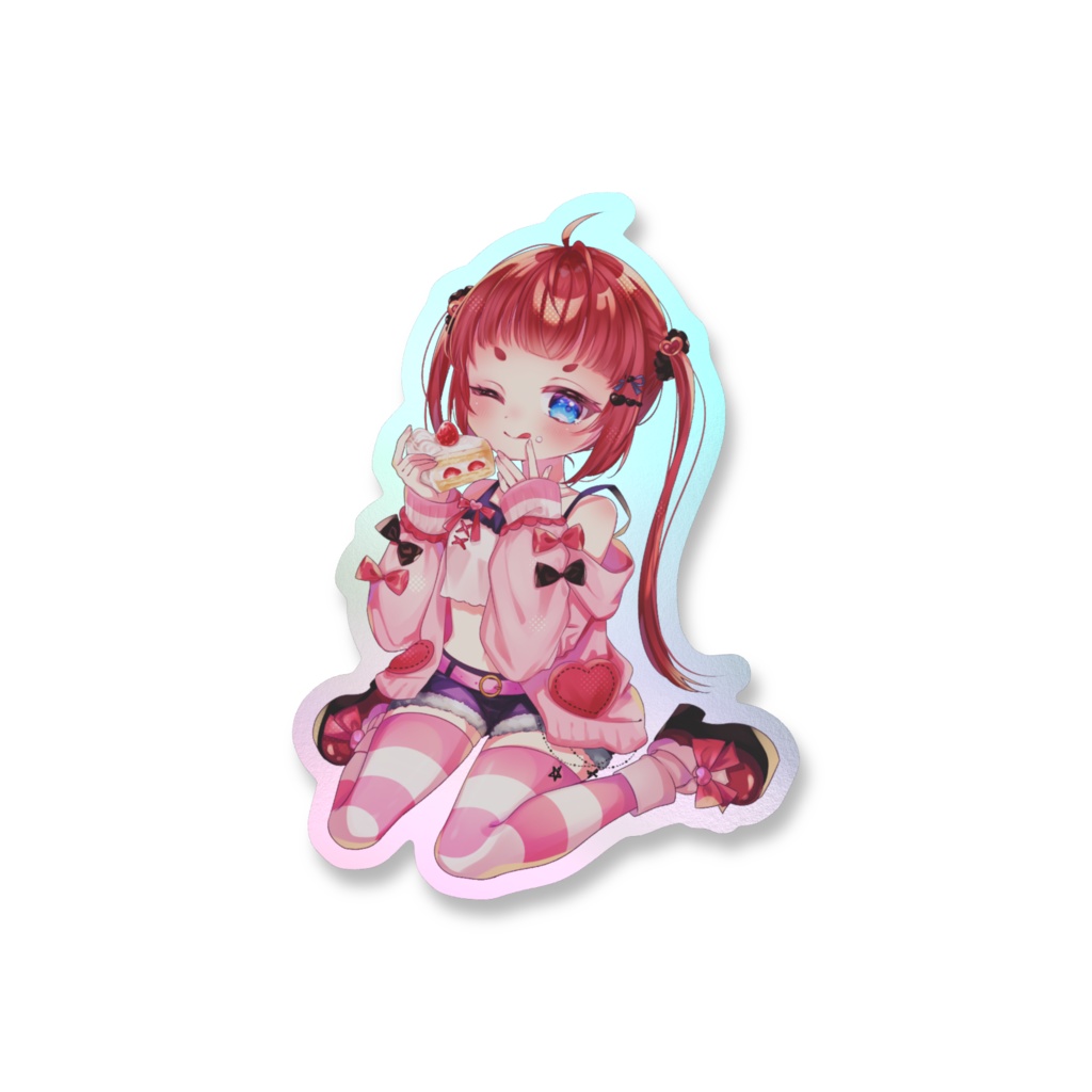 お誕生日記念☆オーロラステッカー