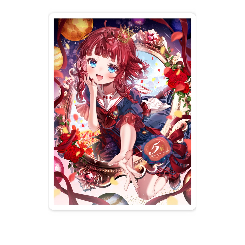 ちゃん5th☆記念ステッカー