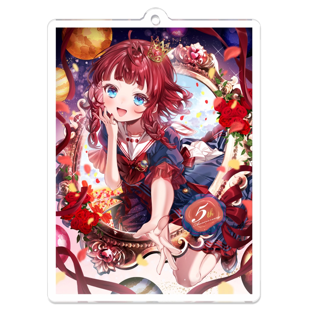 ちゃん５ｔｈ記念☆アクリルキーホルダー
