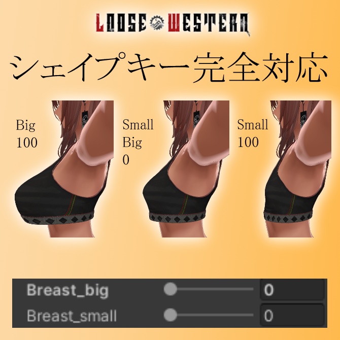 ラシューシャ対応【LooseWestern】