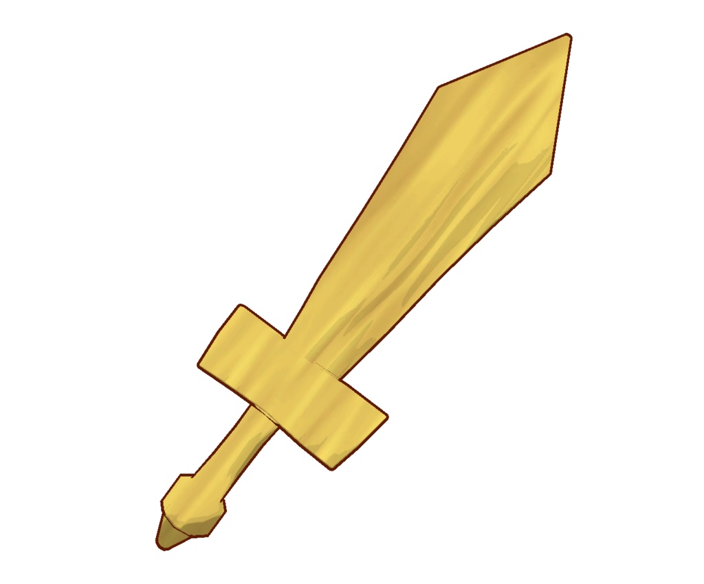 【無料】弱そうな木の剣