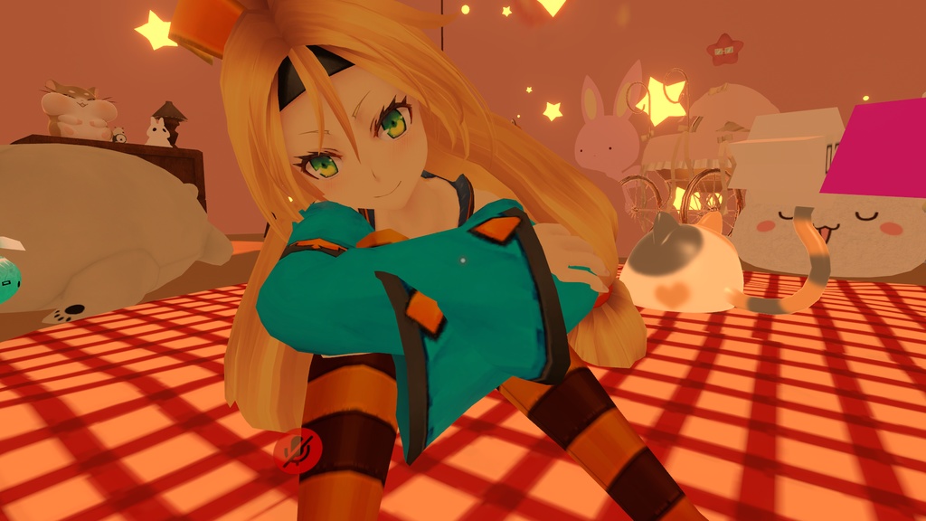 VRChat用 Emote　座る1