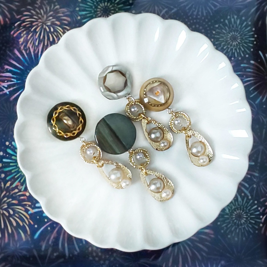 髭切 膝丸 源氏兄弟 イメージ アクセサリー(ピアス・イヤリング)