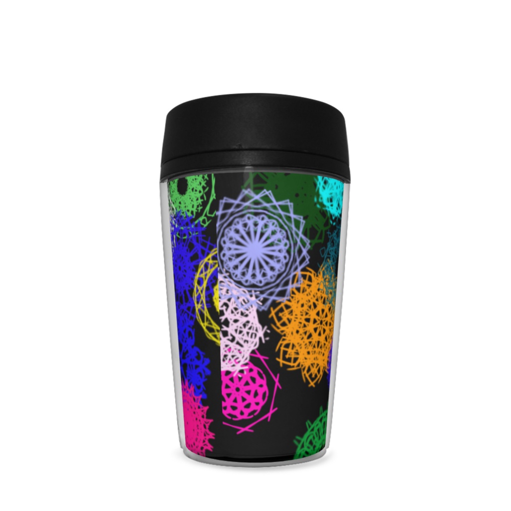 レース柄タンブラー