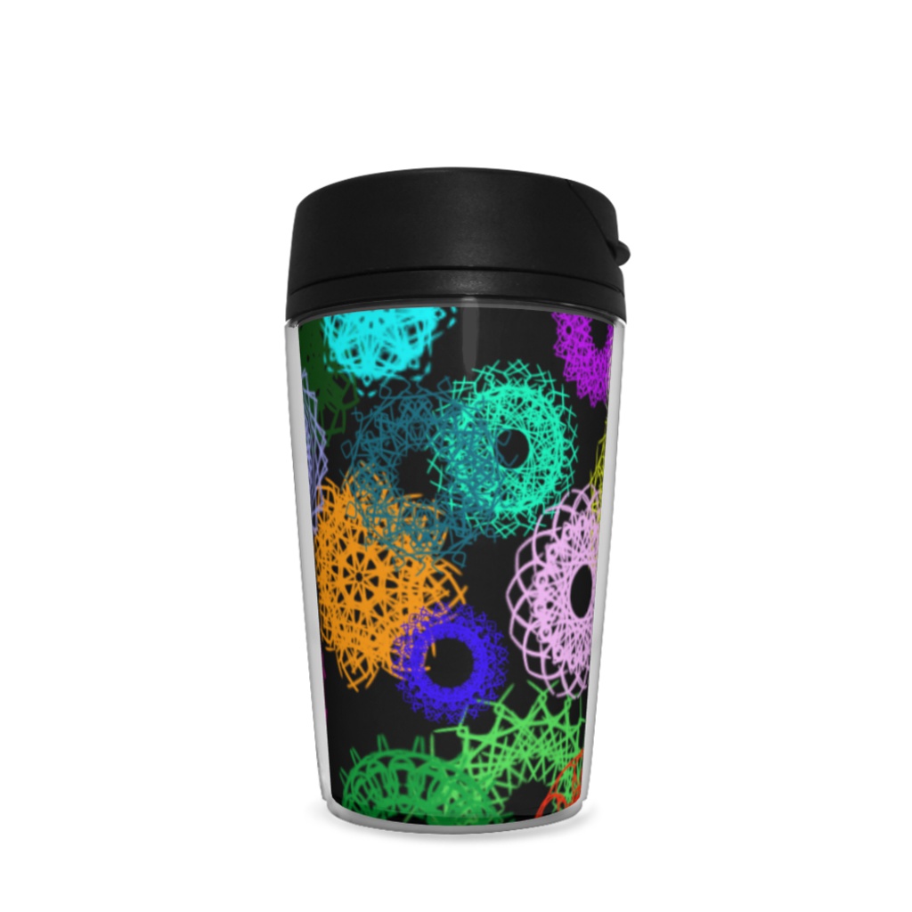 レース柄タンブラー