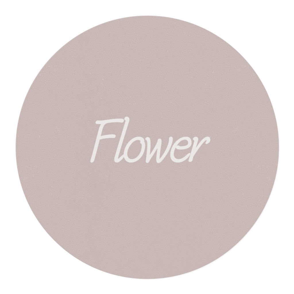 Flower*°くすみブルー