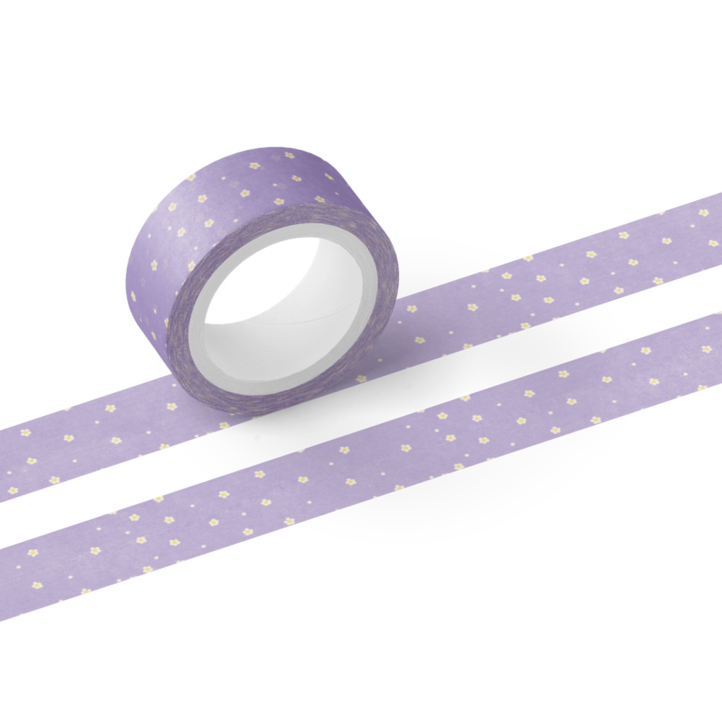 Flower*°くすみパープル