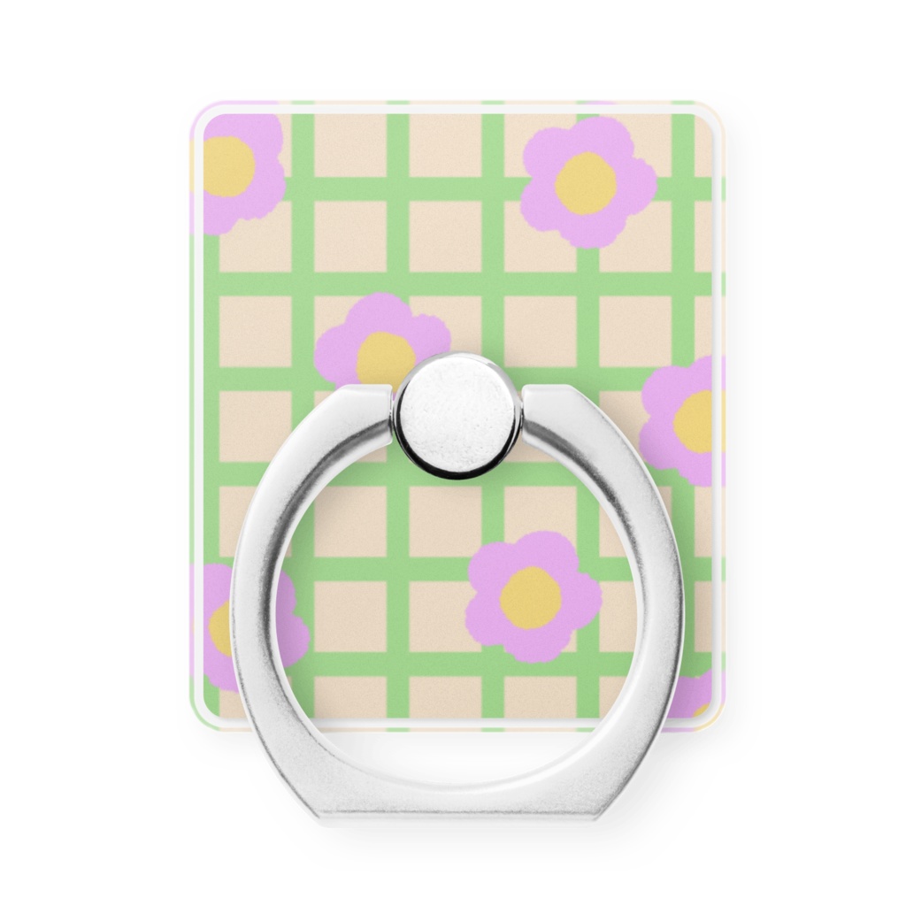 plaidflower*HARUリング