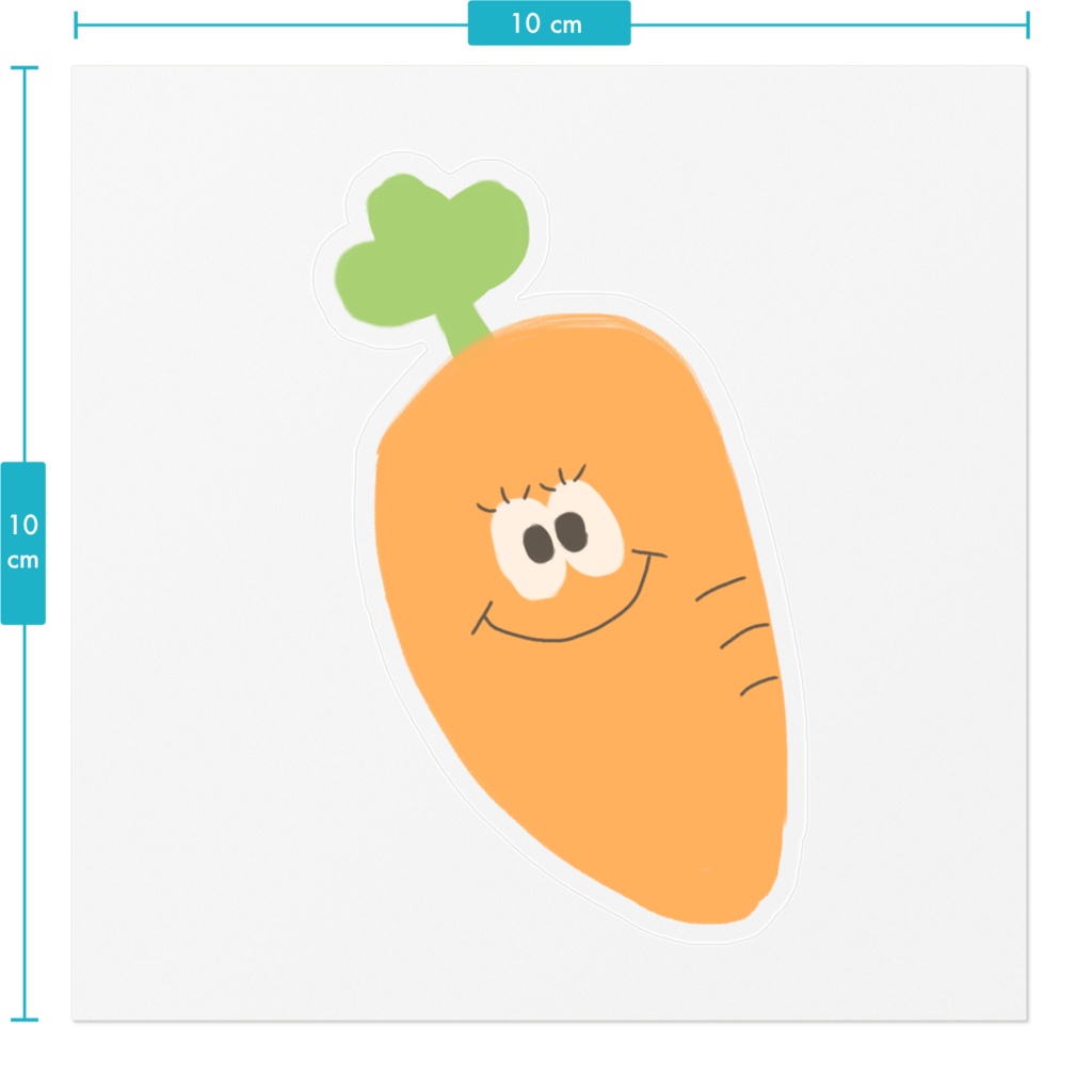 にんじんくんステッカー