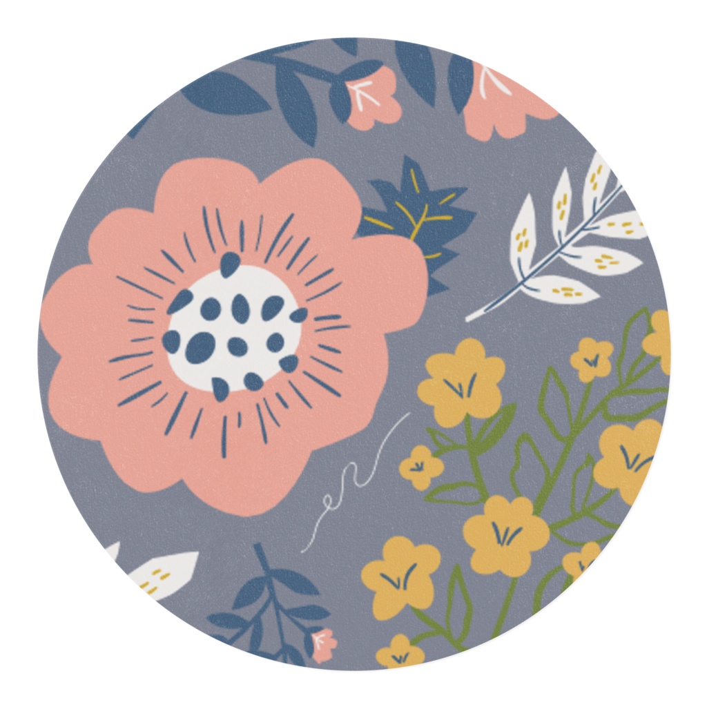 花のくつろぎ.ブルー