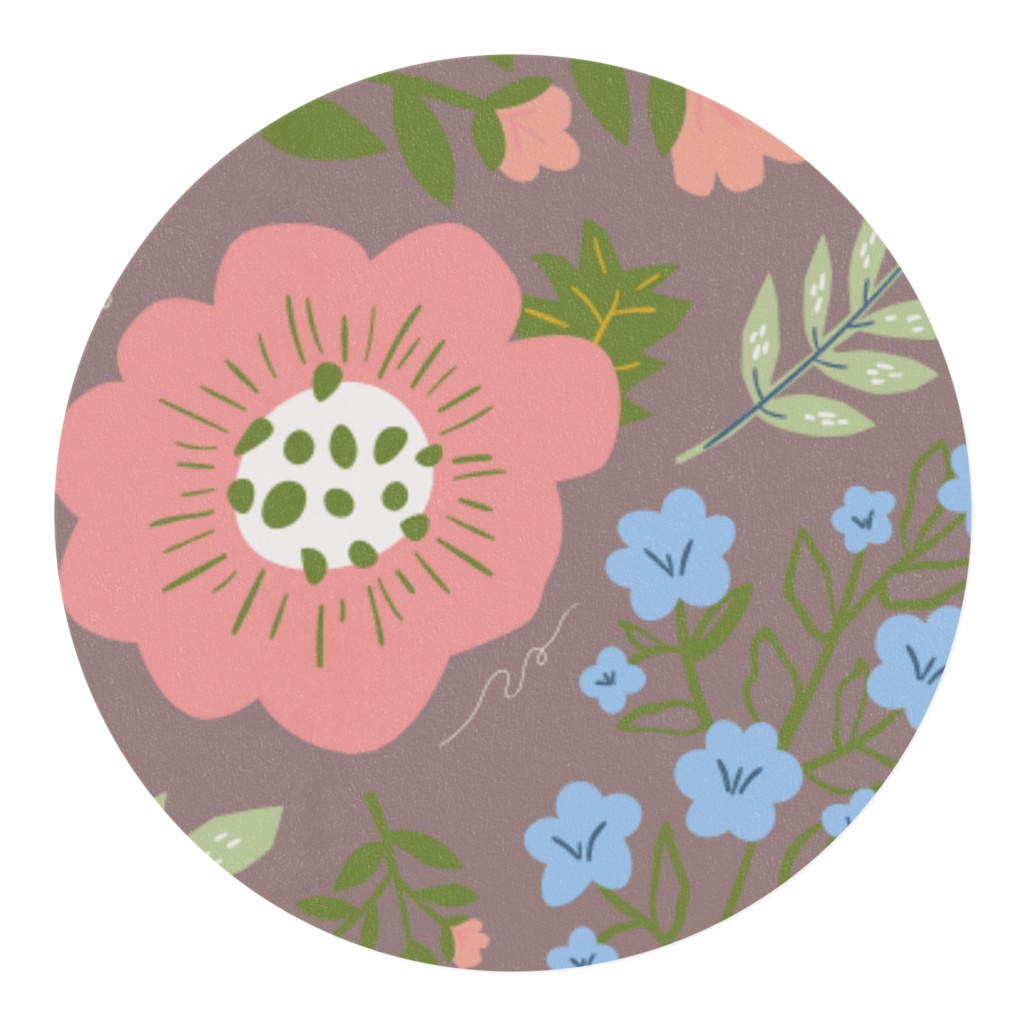 花のくつろぎ.ピンク