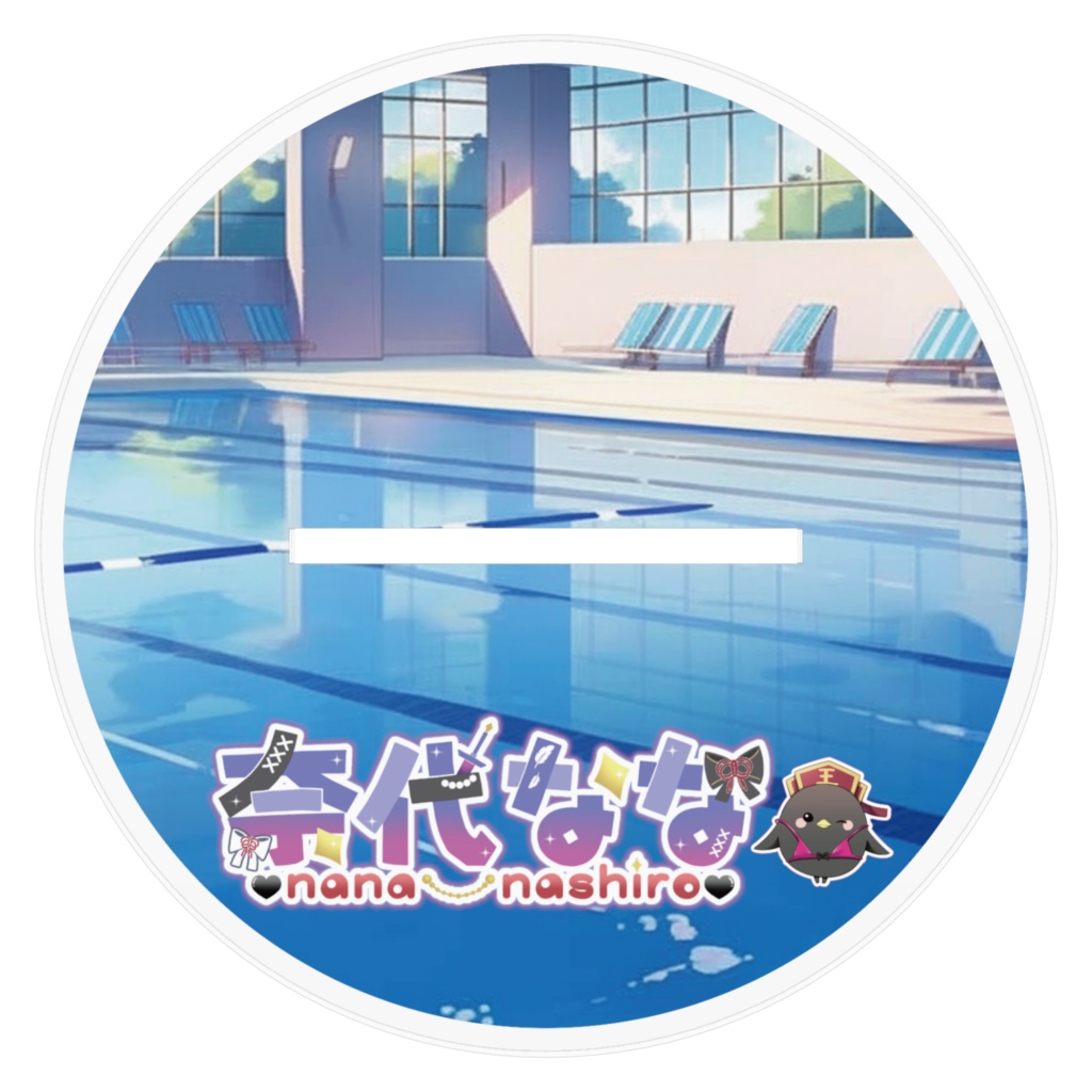 【奈代なな】アクリルフィギュア(水着ver.)