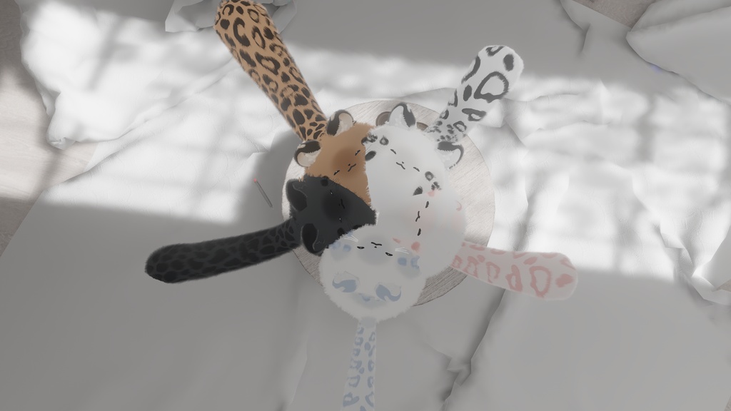 【無料】ユキヒョウはむテクスチャ【FREE】
