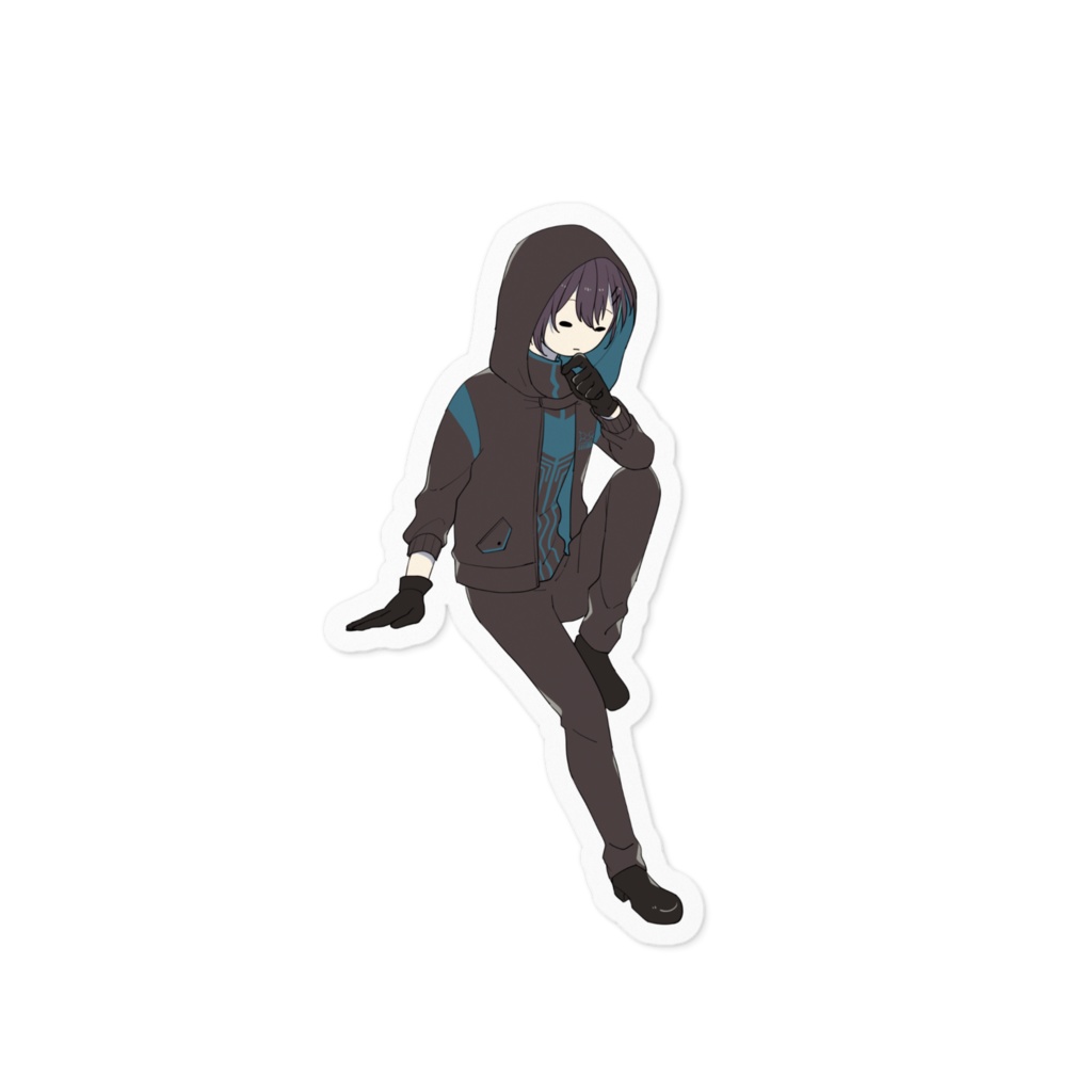 【非公式】黛灰ステッカーver2