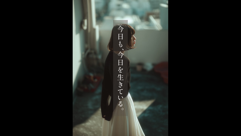 今日も、今日を生きている。