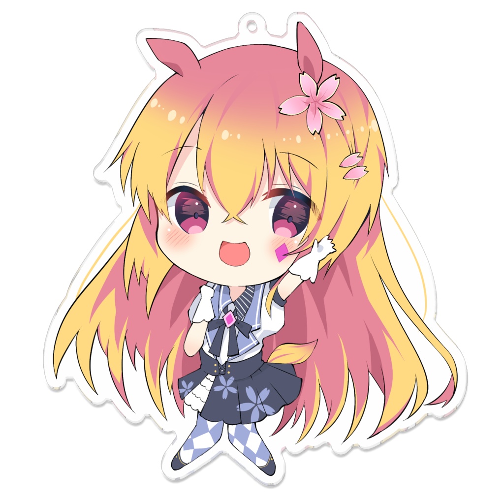 サクラノトップオリジナル衣装アクリルキーホルダー