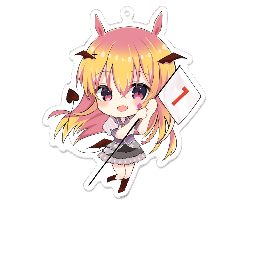 サクラノトップ小悪魔アクキー