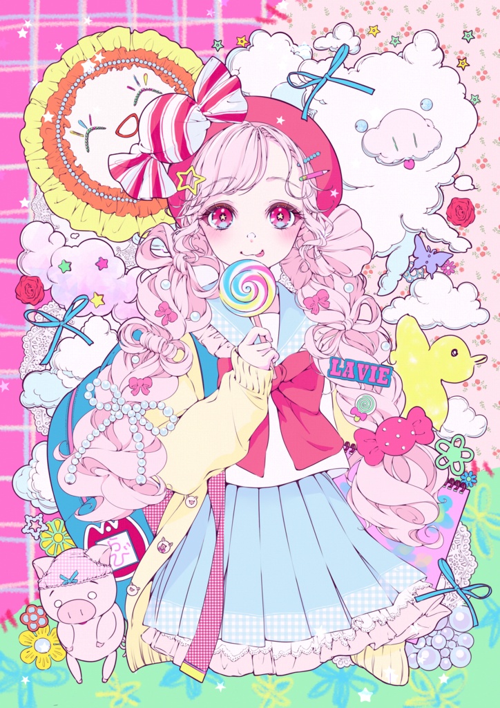 Lavieのクリアファイル