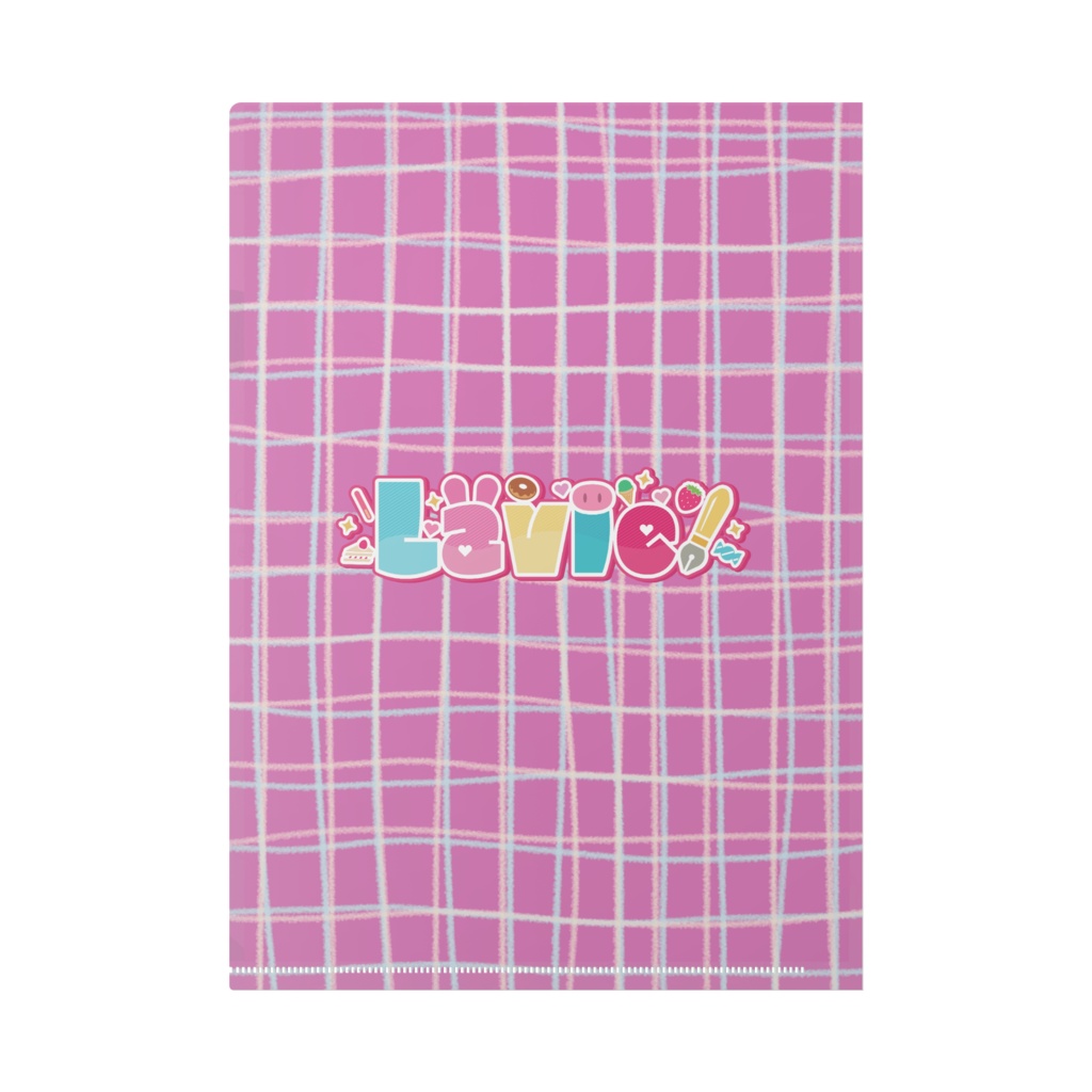 Lavieのクリアファイル