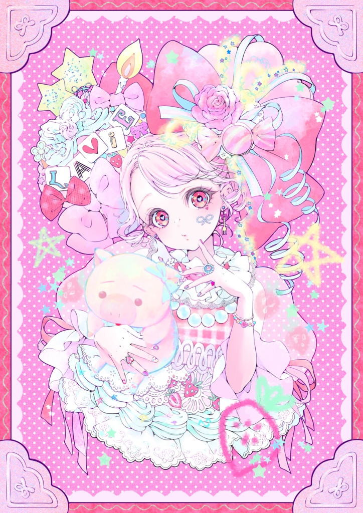 Lavieのはぴばシール