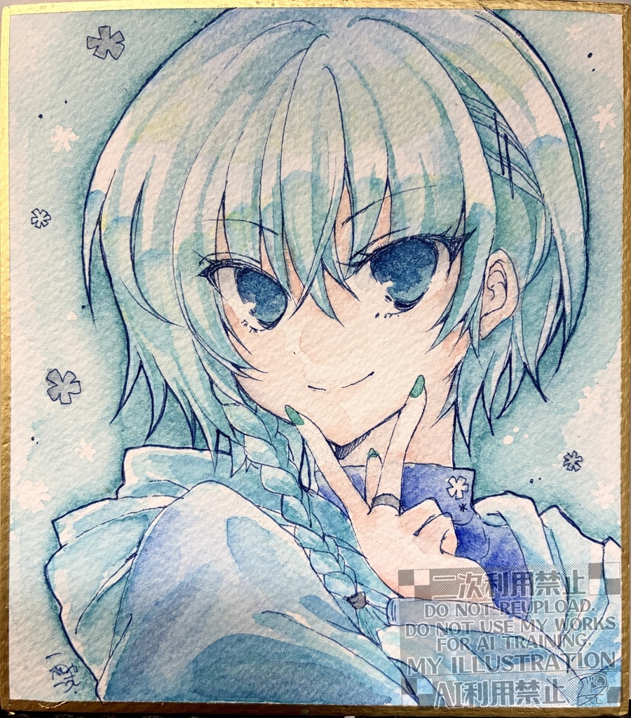 コミティア156新作原画(色紙)