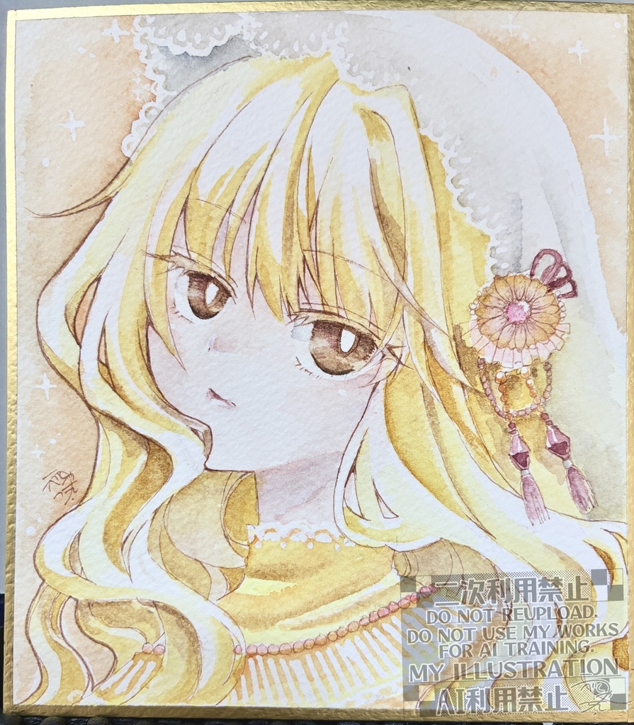コミティア156新作原画(色紙)
