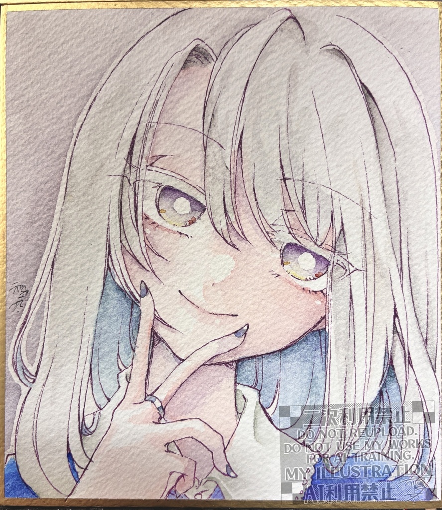 コミティア156新作原画(色紙)