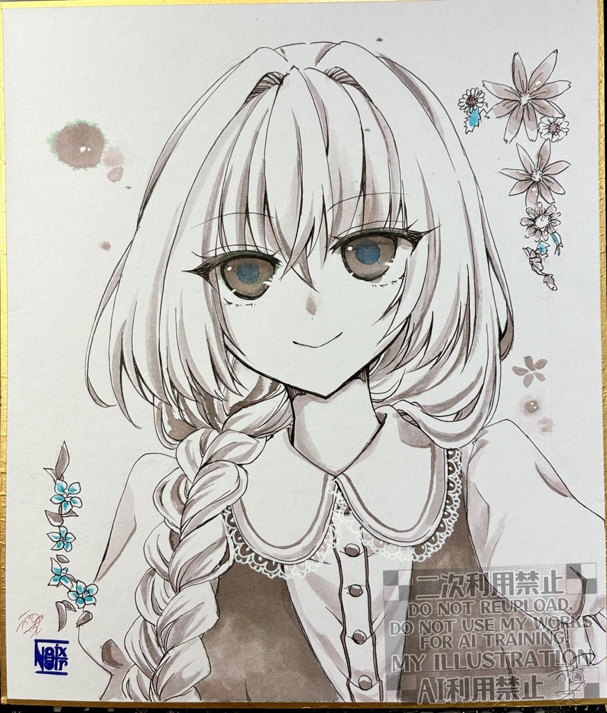 コミティア156新作原画(色紙)