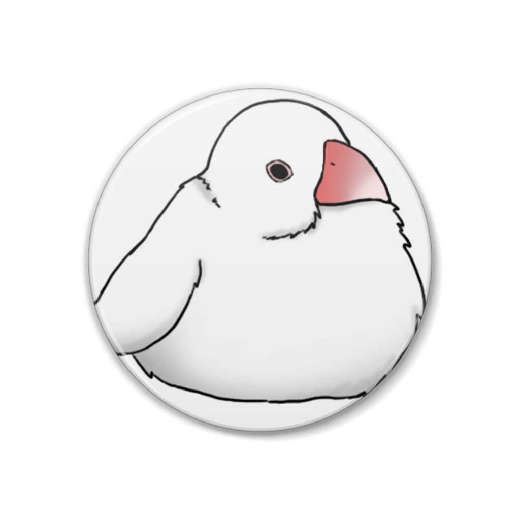 【缶バッジ☆38mm】もちもちパハロ