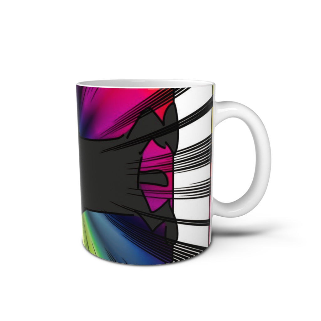 【マグカップ】パハロからHolaする黒猫アスタ