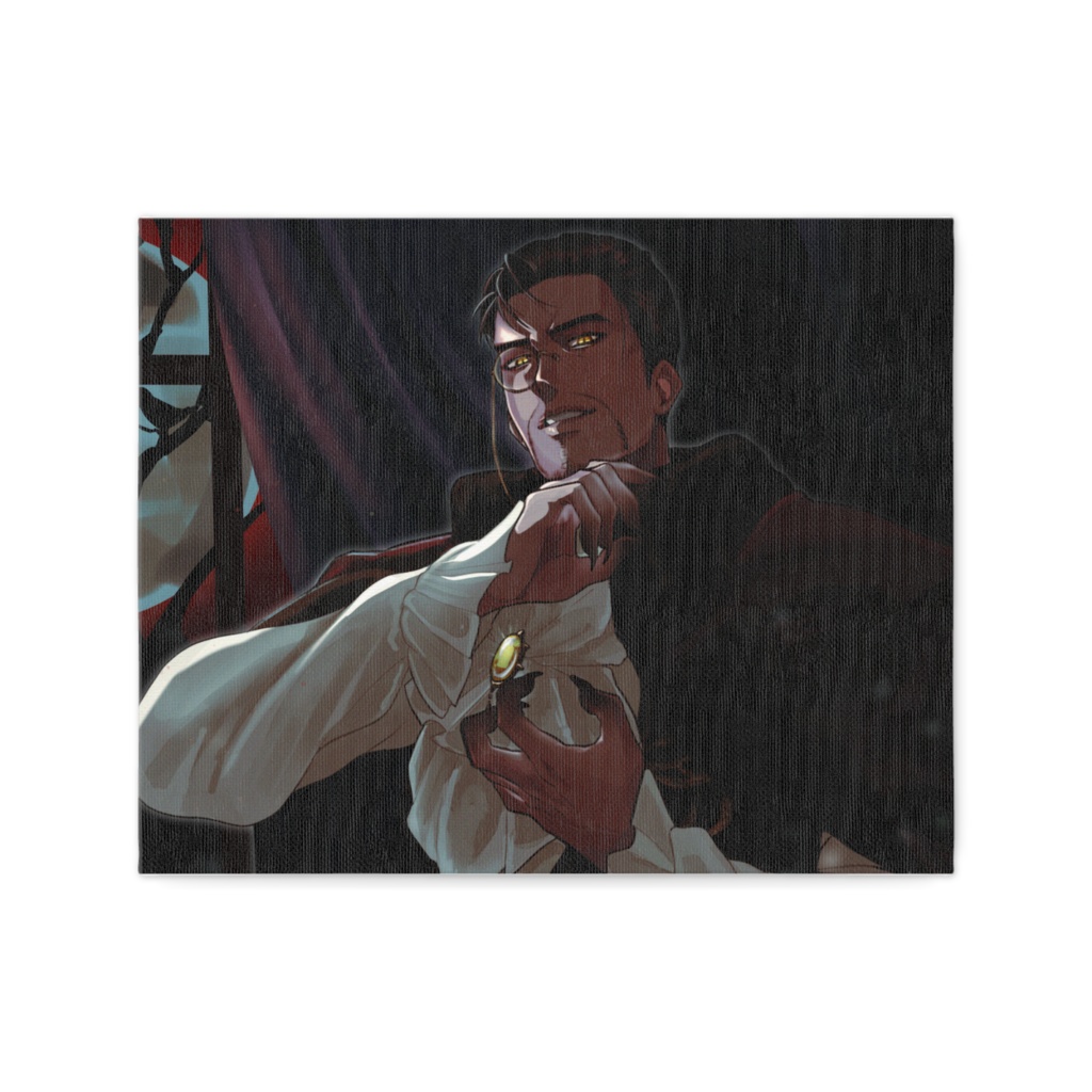 【キャンバスアートボード】アスタ・ルエゴ-ハロウィン(吸血鬼)【273×220mm】