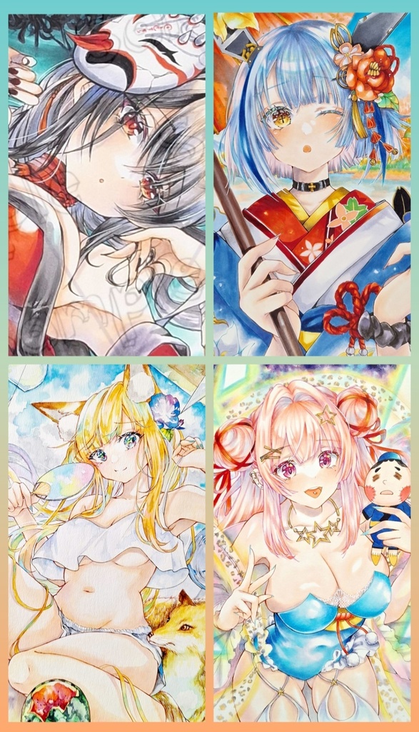 2025年 イラスト集 A5サイズ32ページ