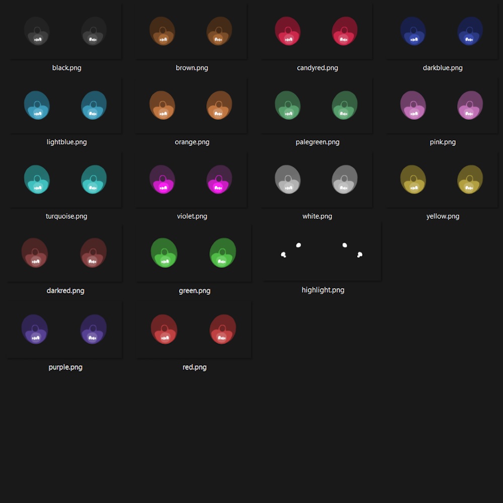 「200¥」redsan Iris Textures Pack | 16 Colours