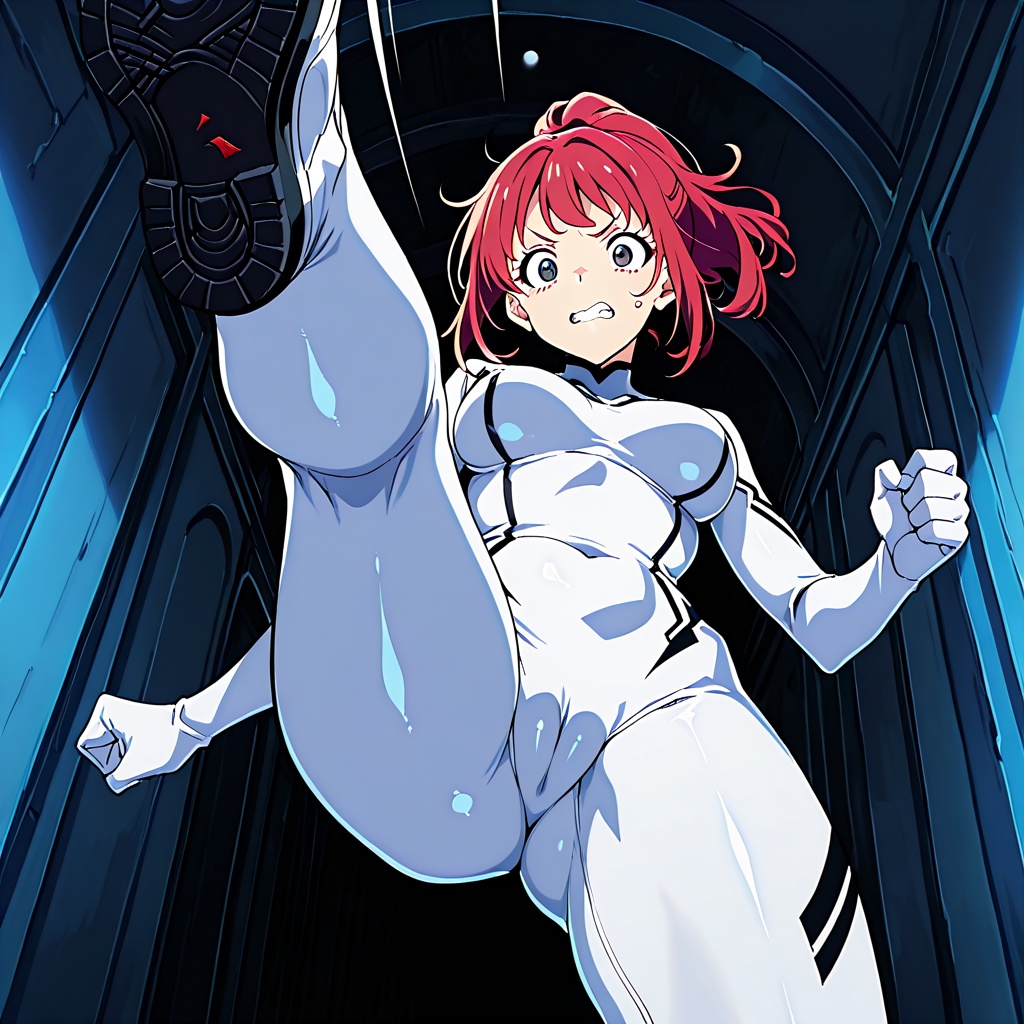 【ドジっ子女スパイCG集 Vol.3】ハイキック編