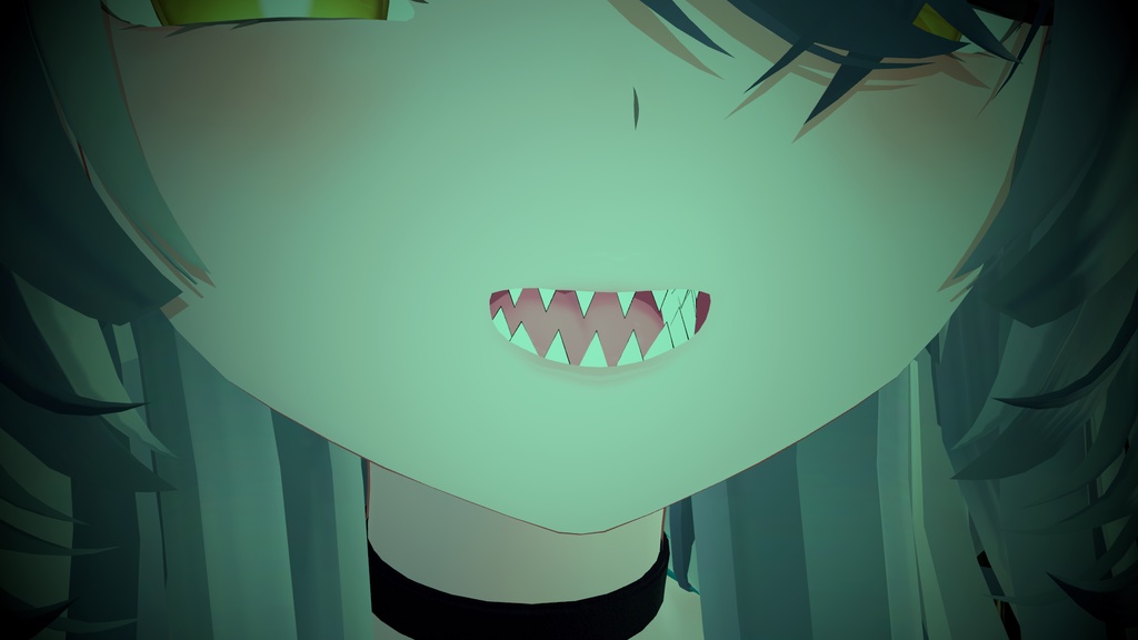 rurune用　大きなギザ歯